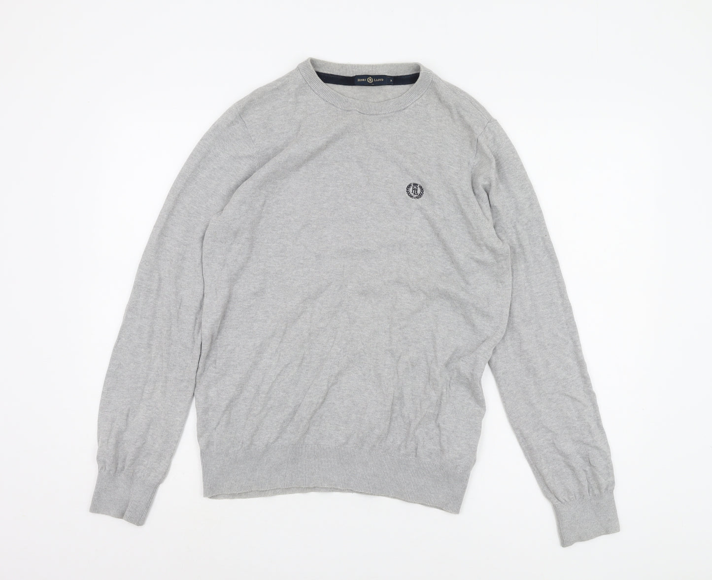 Henri Lloyd Men's Grey Pullover Jumper M