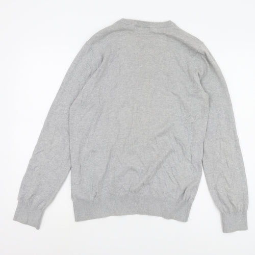 Henri Lloyd Men's Grey Pullover Jumper M
