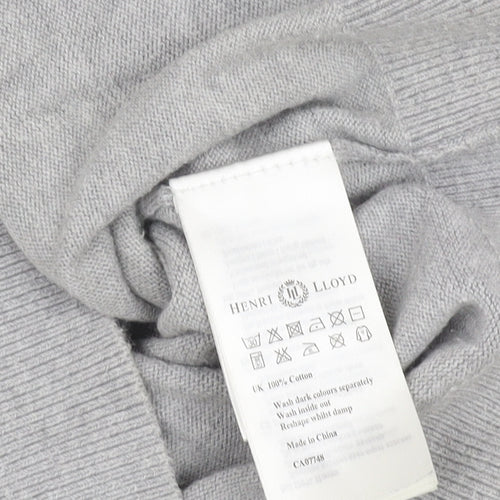 Henri Lloyd Men's Grey Pullover Jumper M