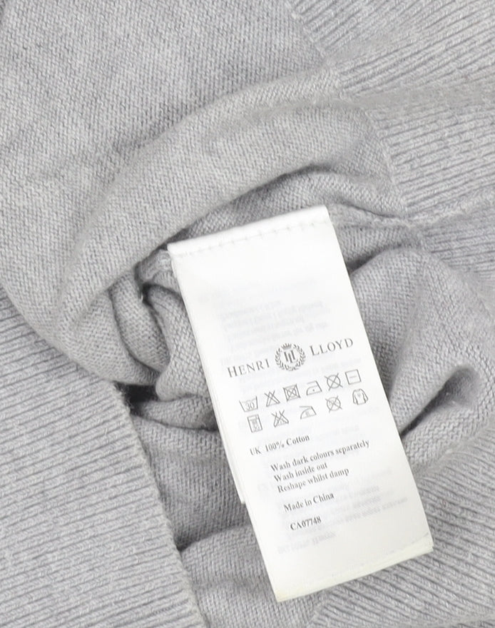 Henri Lloyd Men's Grey Pullover Jumper M