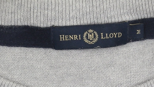 Henri Lloyd Men's Grey Pullover Jumper M
