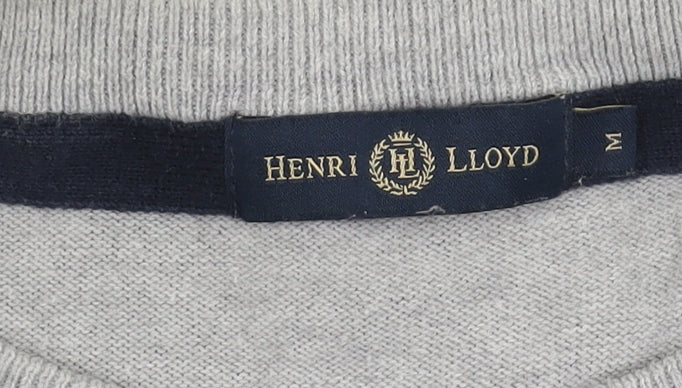 Henri Lloyd Men's Grey Pullover Jumper M