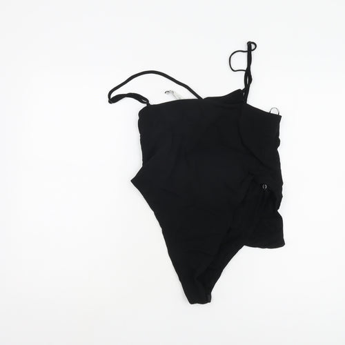 Zara Women's Black Bodysuit Size L Sleeveless