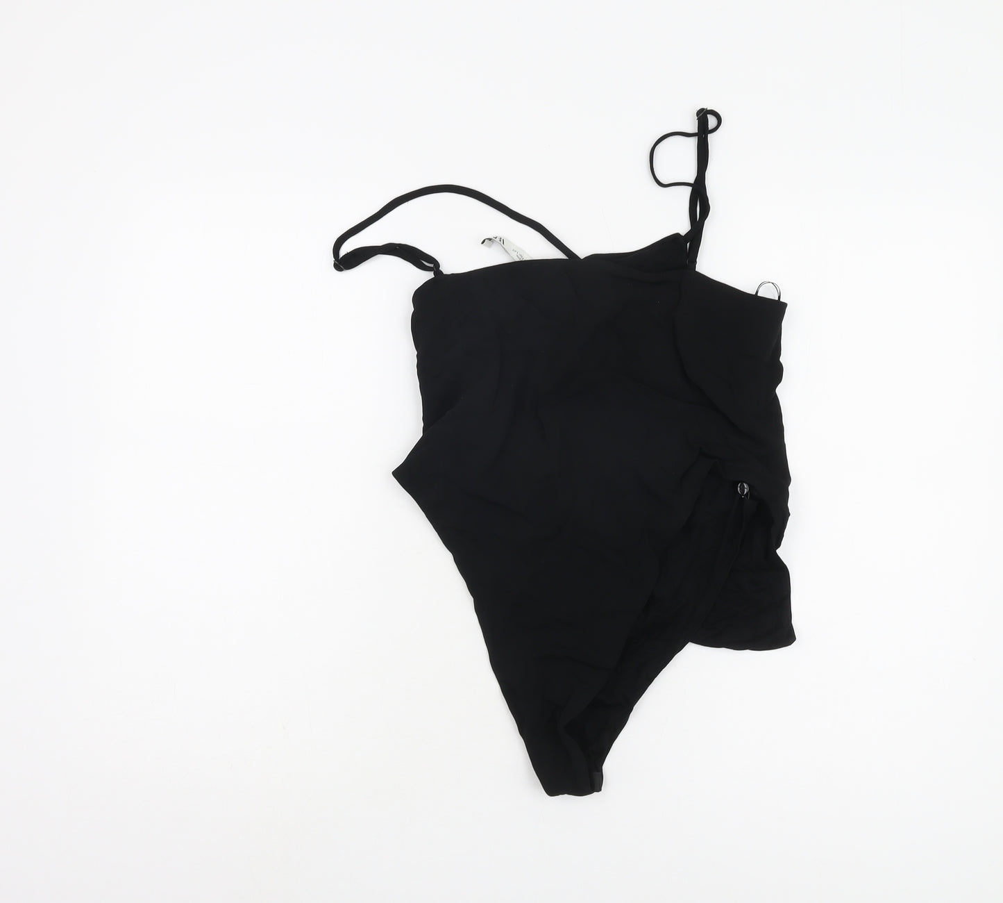 Zara Women's Black Bodysuit Size L Sleeveless