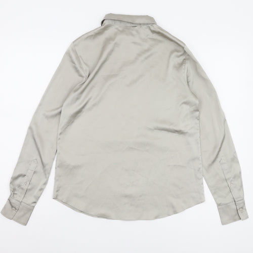 H&M Women's Grey XS Button-Up Shirt