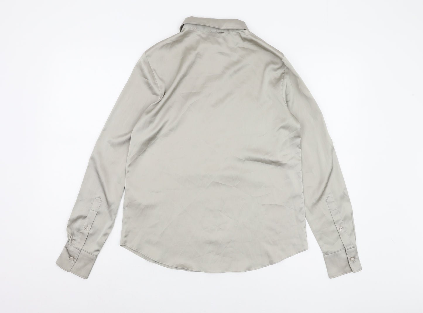 H&M Women's Grey XS Button-Up Shirt