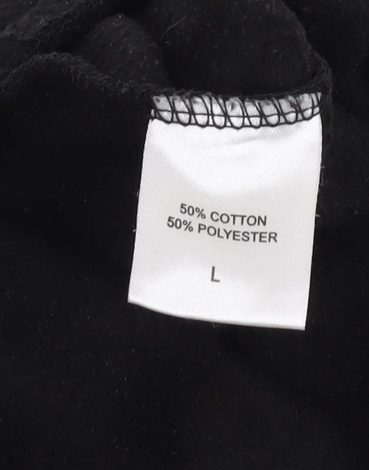 Havers Casuals Men's Black Jogger Trousers Size L