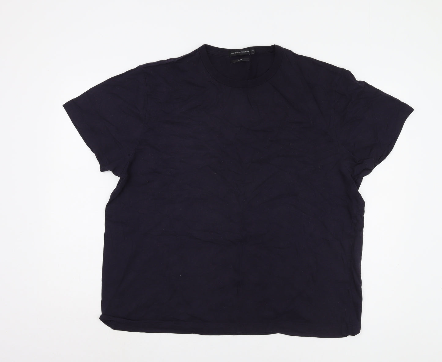 French Connection Men’s Black 2XL Slim Fit T-Shirt