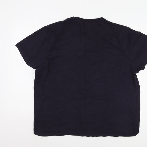 French Connection Men’s Black 2XL Slim Fit T-Shirt