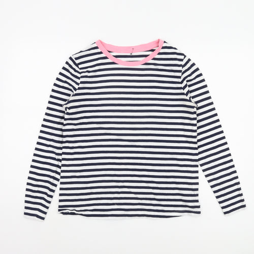 Marks and Spencer Women's Striped Ringer T-Shirt Size 12