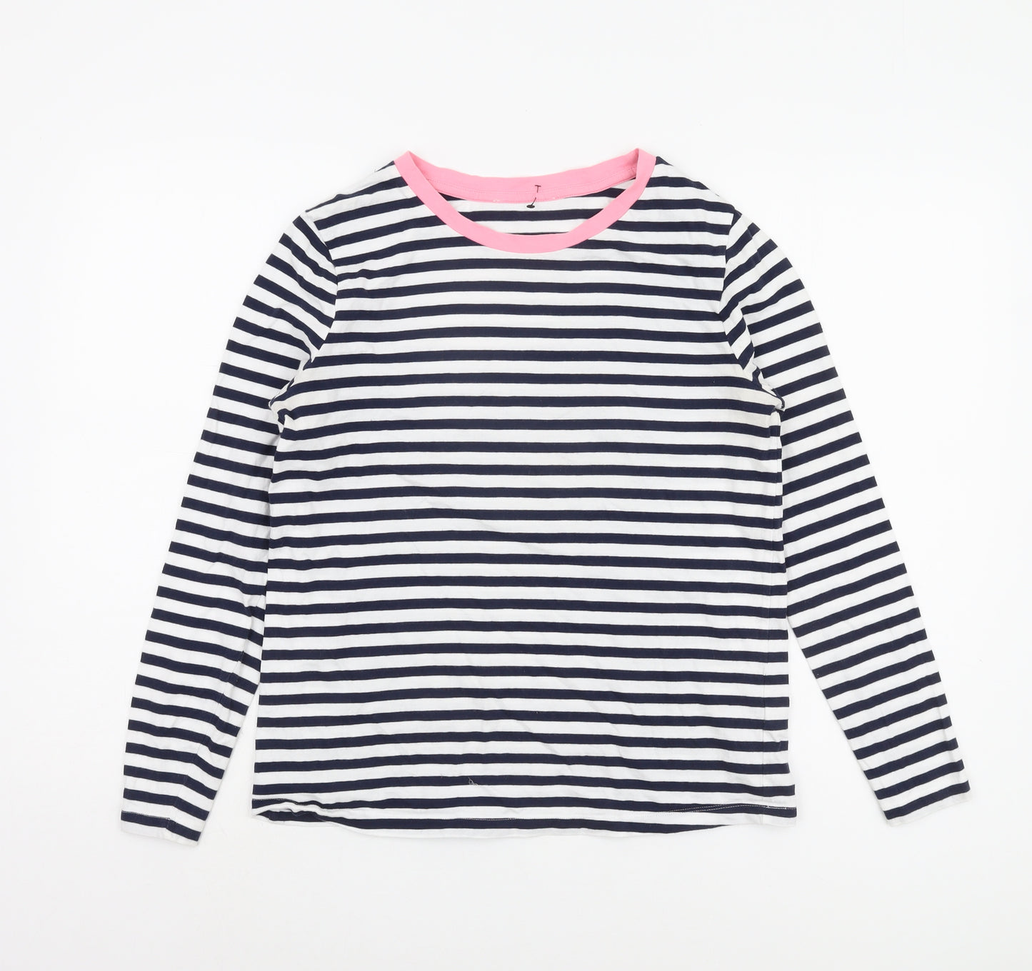 Marks and Spencer Women's Striped Ringer T-Shirt Size 12