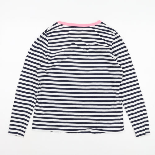 Marks and Spencer Women's Striped Ringer T-Shirt Size 12