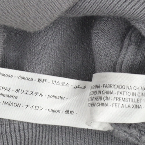 ZARA Women’s Grey Pullover Jumper Size 12