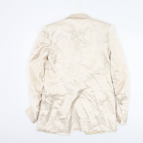 Zara Women's Ivory Blazer XS, Formal, Spring Style