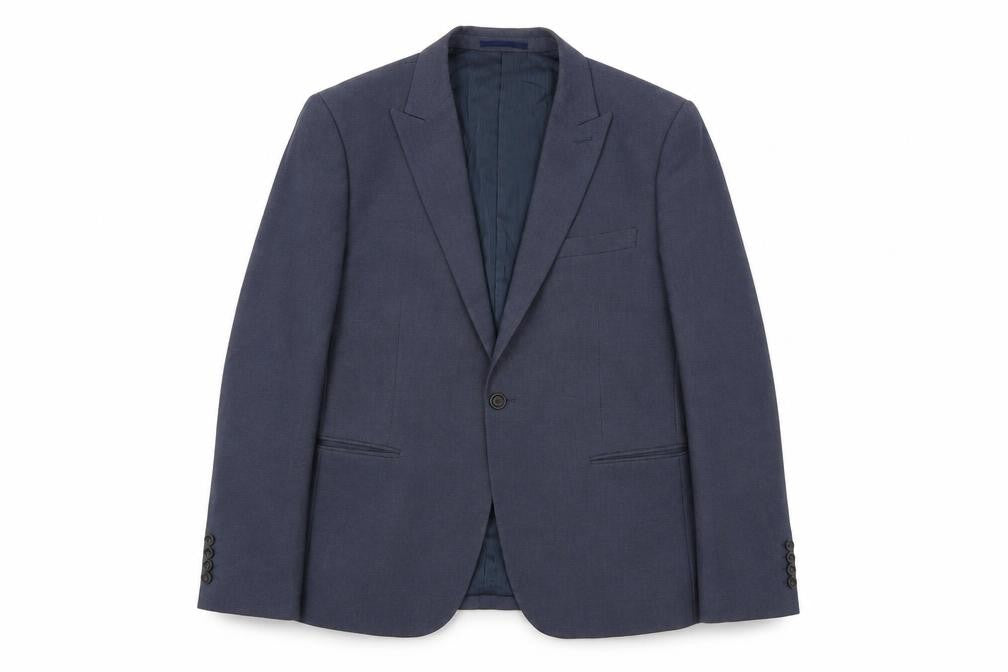Front view of Next Men's Blue Regular Fit Blazer 42R Business Casual