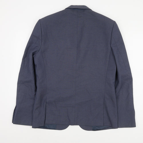 Next Men's Blue Regular Fit Blazer 42R Business Casual