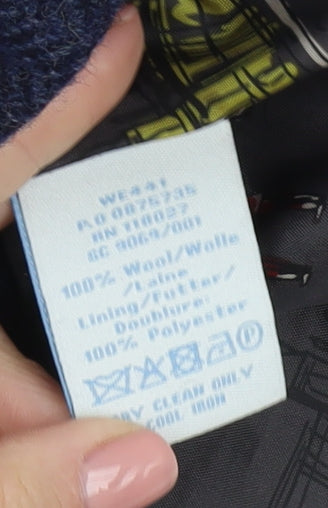 Boden Women's Blue Wool Blazer Size 12