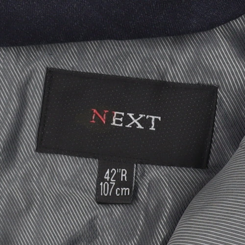 Next Men's Blue Blazer, Regular Fit, 42R, Formal Jacket