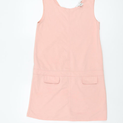 La Redoute Women's Pink Sleeveless Dress - Size 8
