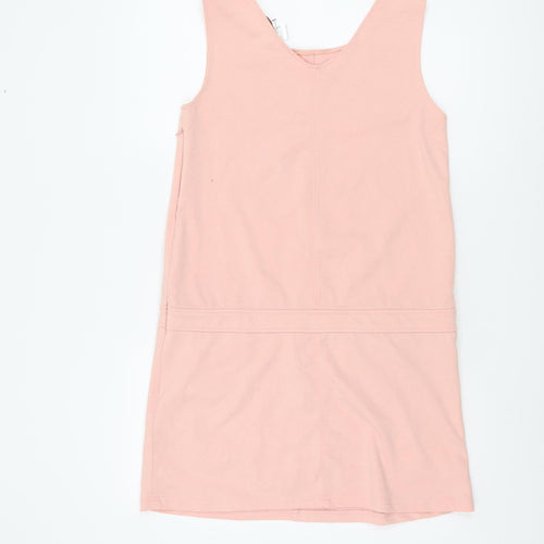 La Redoute Women's Pink Sleeveless Dress - Size 8