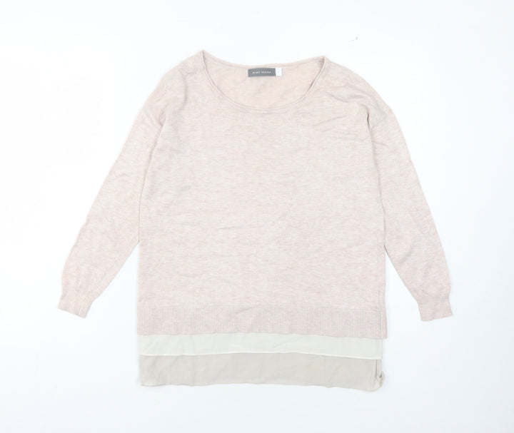 Mint Velvet Women's Beige Pullover Jumper, Size 10