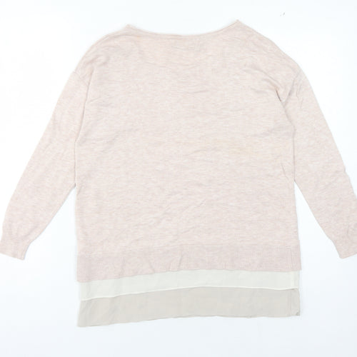 Mint Velvet Women's Beige Pullover Jumper, Size 10