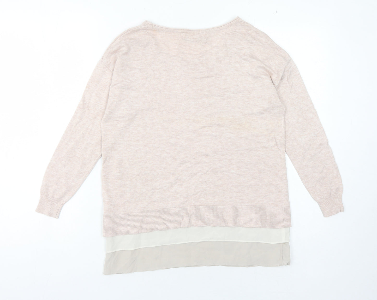 Mint Velvet Women's Beige Pullover Jumper, Size 10