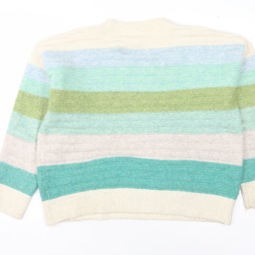 Little Lies Women's Multicoloured Striped Jumper S