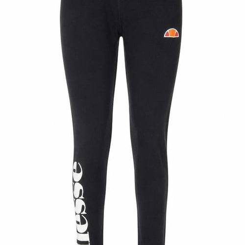 Ellesse Women's Black Logo Leggings UK 8 Athleisure