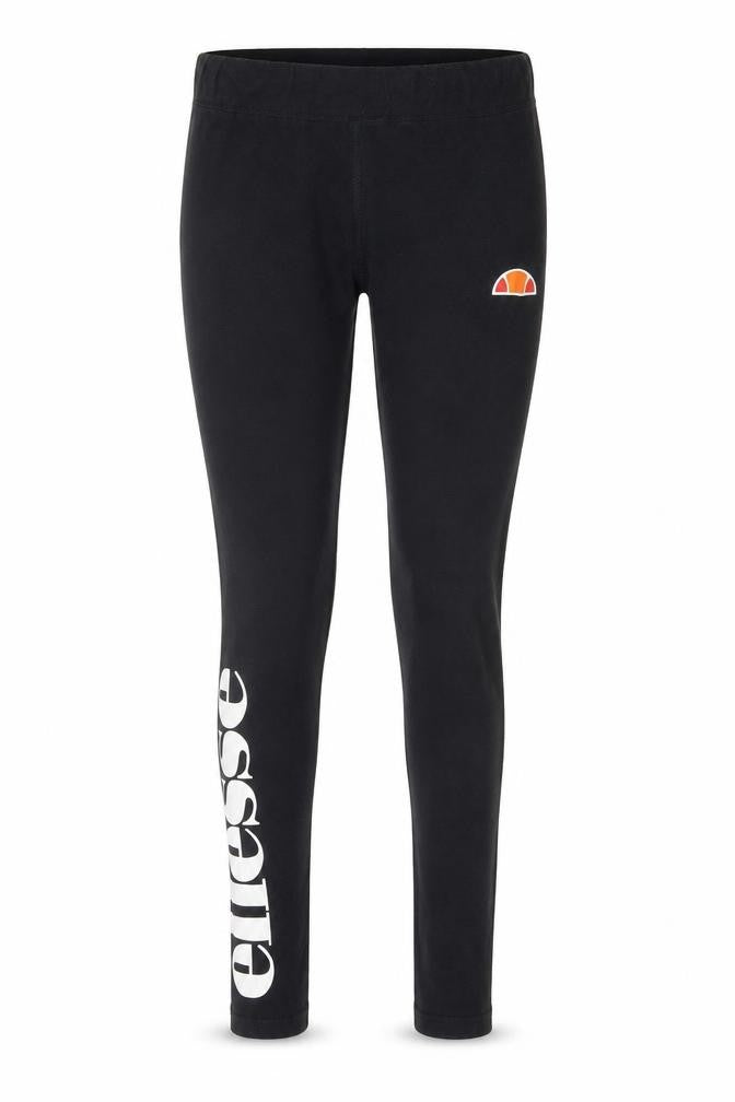 Ellesse Women's Black Logo Leggings UK 8 Athleisure