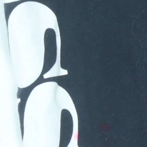 Ellesse Women's Black Logo Leggings UK 8 Athleisure