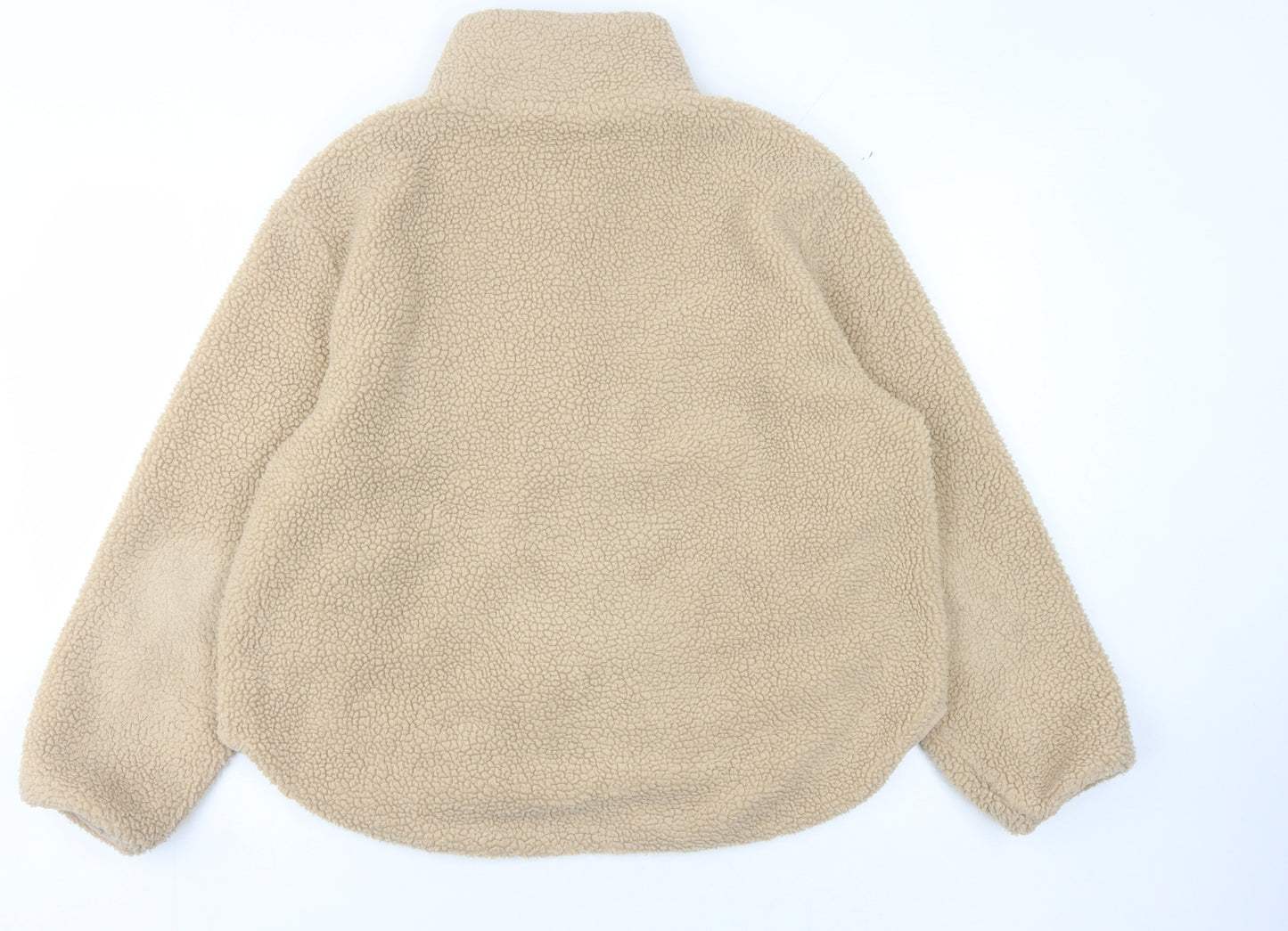 White Stuff Women's Beige Size 14 Fleece Jacket