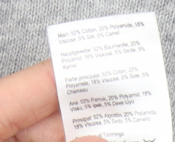 Joules Women's Grey Pullover Jumper UK 6 Animal Embroidery