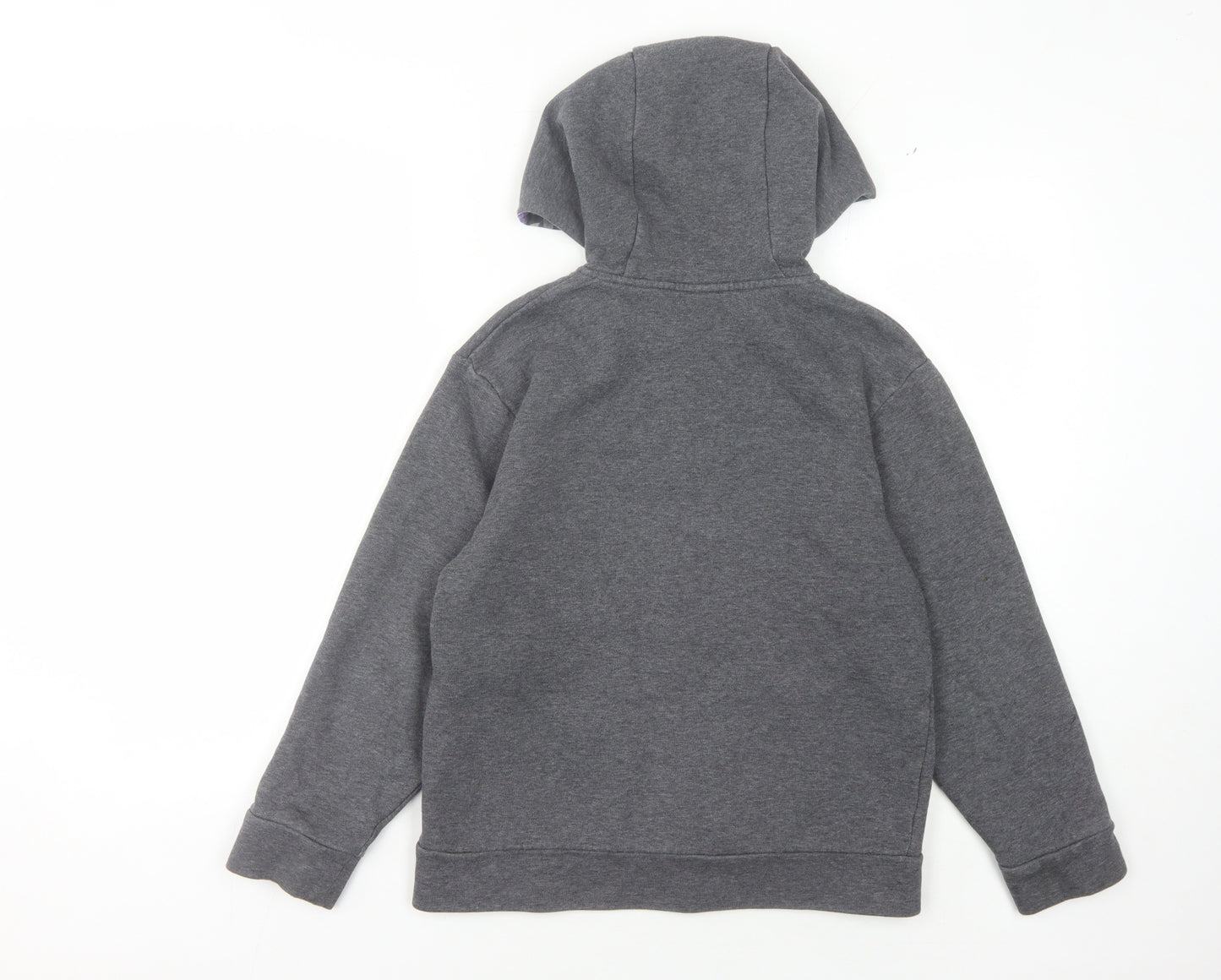 Nike Girls Grey M Hoodie with Logo Accents