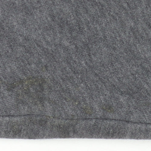 Nike Girls Grey M Hoodie with Logo Accents