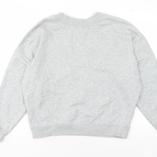 Calvin Klein Women's Grey Sweatshirt XS - Logo Pullover