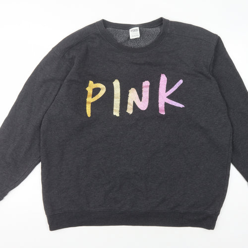 Victoria's Secret Women's Black Pullover Sweatshirt XL
