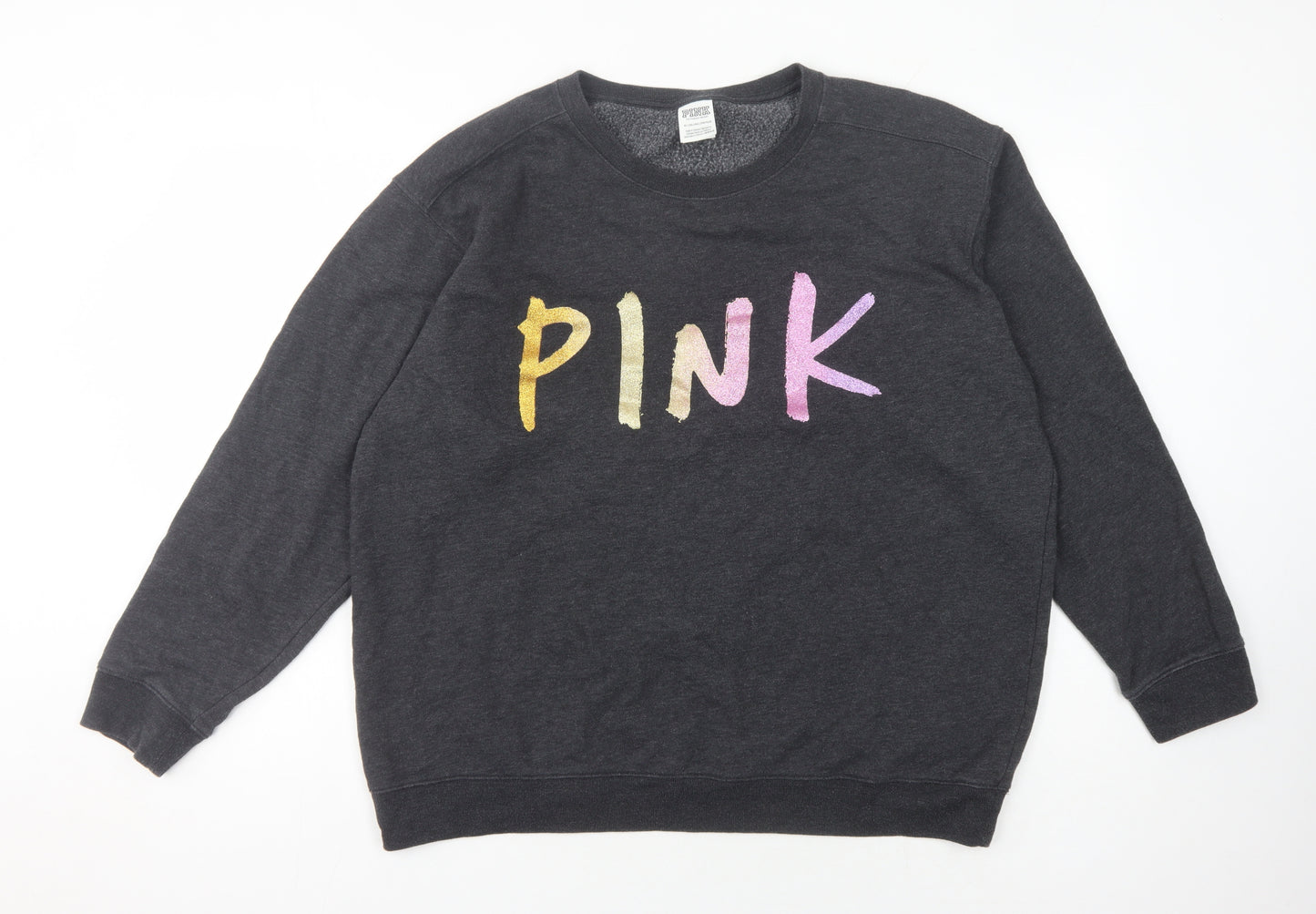 Victoria's Secret Women's Black Pullover Sweatshirt XL