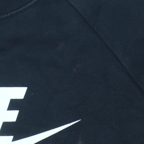 Nike Unisex Black Pullover Sweatshirt M - Graphic Sportswear