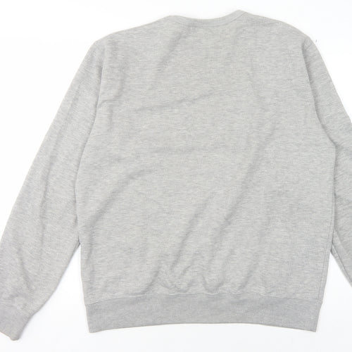 Champion Grey Unisex Pullover Sweatshirt XL
