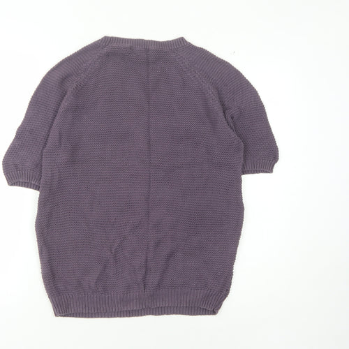 Mamas & Papas Women’s Purple Knit Pullover Jumper - Size 8