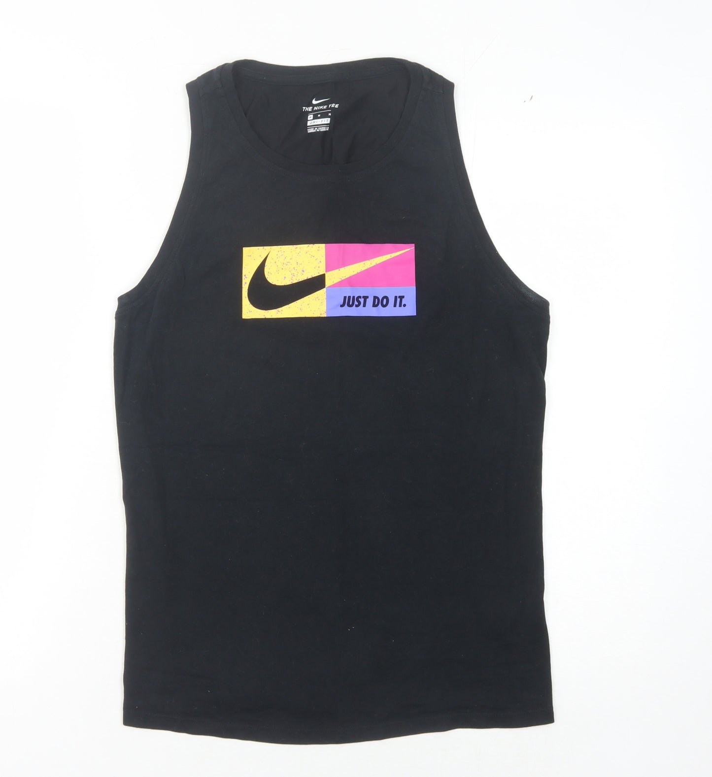 Nike Women's Black Tank Top Size M for Gym & Training