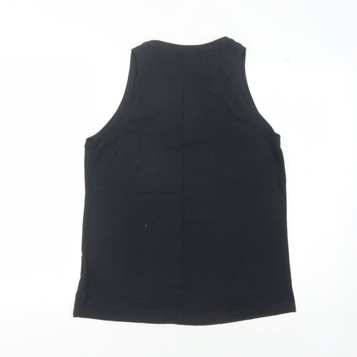Nike Women's Black Tank Top Size M for Gym & Training