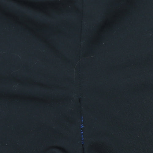 Adidas Boys Black Jogger Trousers with Side Stripe, Size 14