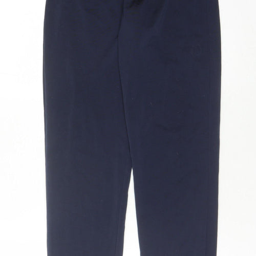 Adidas Boys Blue Jogger Trousers 13-14 Years Polyester