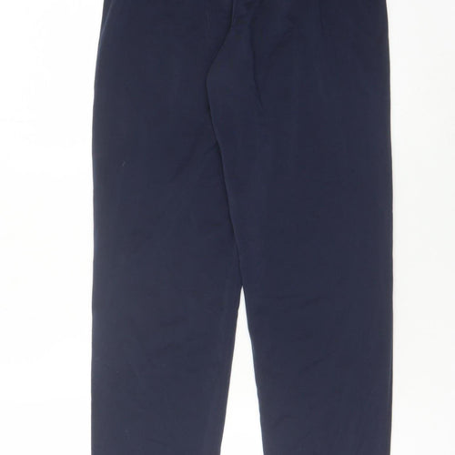 Adidas Boys Blue Jogger Trousers 13-14 Years Polyester