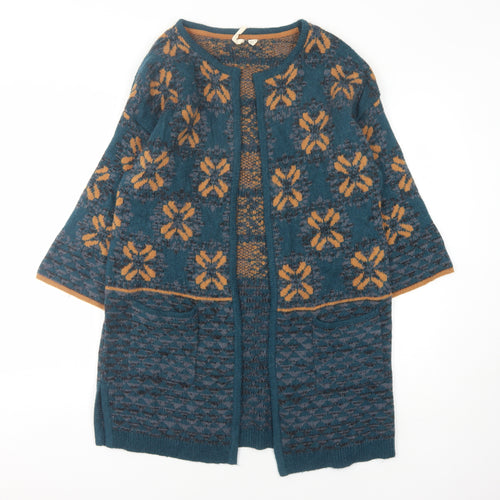 White Stuff Women's Multicoloured Cardigan Size 10