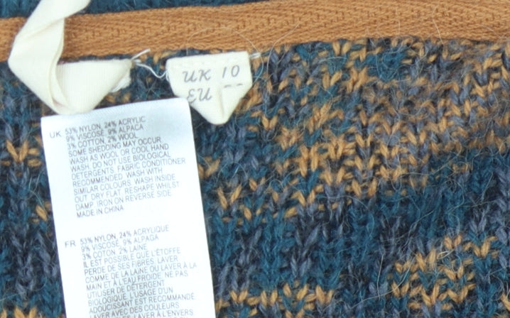 White Stuff Women's Multicoloured Cardigan Size 10
