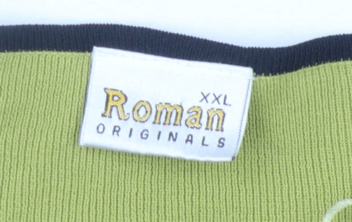 Roman Originals Women's Green Pullover XL