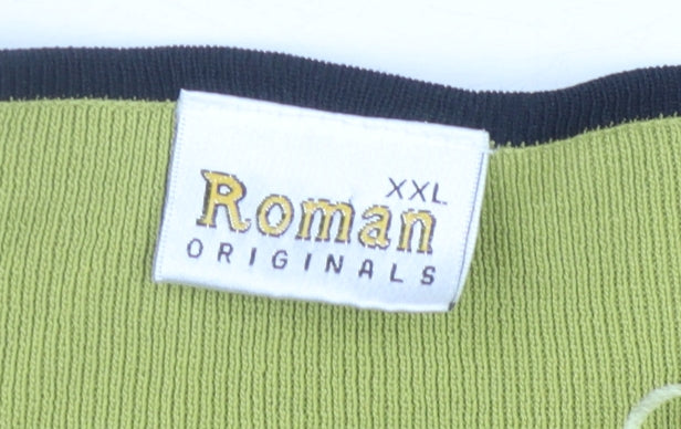 Roman Originals Women's Green Pullover XL